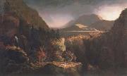 Landscape with Figures A Scene from The Last of the Mohicans (mk13) Thomas